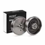 RIDEX 123B0009 2x Bremstrommeln Set Hinten InnenØ203mm für RENAULT KANGOO