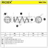 RIDEX 188C1794 2x Federn Fahrwerksfedern Vorne für RENAULT 540103930R Bild RIDEX 188C1794 2x Federn Fahrwerksfedern Vorne für RENAULT 540103930R