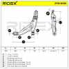 RIDEX 273C0335 Lenker Radaufhängung Querlenker Front links für HONDA 51360S04G10 Bild RIDEX 273C0335 Lenker Radaufhängung Querlenker Front links für HONDA 51360S04G10