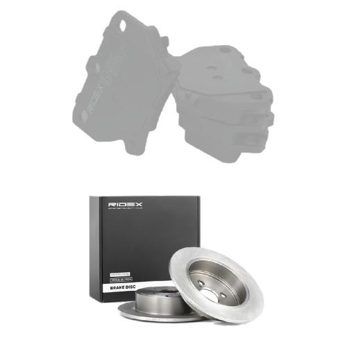 RIDEX Bremsenset Hinten Ø279mm - Bremsscheiben und Beläge für TOYOTA COROLLA Bild RIDEX Bremsenset Hinten Ø279mm - Bremsscheiben und Beläge für TOYOTA COROLLA