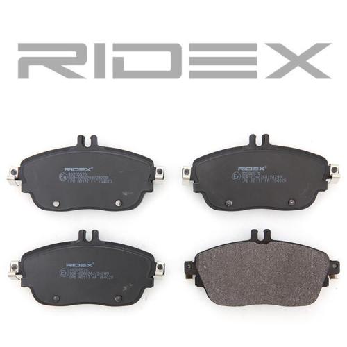 RIDEX Bremsbelagsatz Bremsbeläge Vorne passend für MERCEDES-BENZ B-Klasse GLA Bild RIDEX Bremsbelagsatz Bremsbeläge Vorne passend für MERCEDES-BENZ B-Klasse GLA
