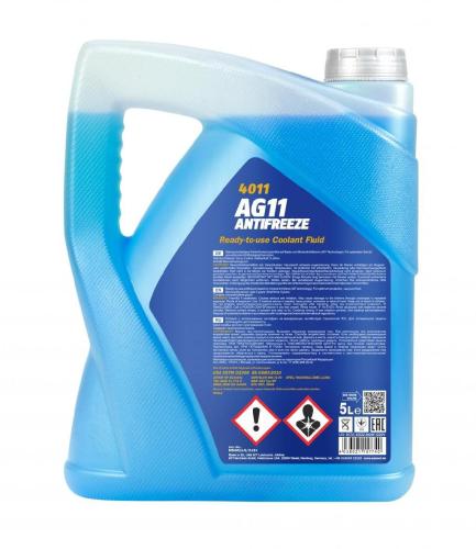 MANNOL Kühlmittel Kühlflüssigkeit G11 Blau Fertigmischung 5L Kühlerfrostschutz Bild MANNOL Kühlmittel Kühlflüssigkeit G11 Blau Fertigmischung 5L Kühlerfrostschutz