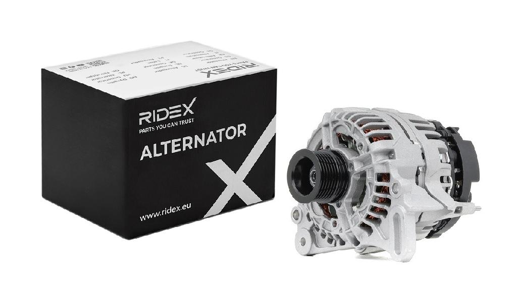 RIDEX 4G1302 Lichtmaschine 70A 12V Drehrichtung im Uhrzeigersinn mit für VW