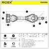 RIDEX Antriebswelle Achswelle Vorderachse/Vorne rechts für VW Polo Coupe Bild RIDEX Antriebswelle Achswelle Vorderachse/Vorne rechts für VW Polo Coupe