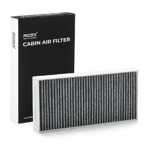 RIDEX 424I0187 Innenraumfilter Pollenfilter Aktivkohlefilter Höhe: 40 Breite: Bild RIDEX 424I0187 Innenraumfilter Pollenfilter Aktivkohlefilter Höhe: 40 Breite: