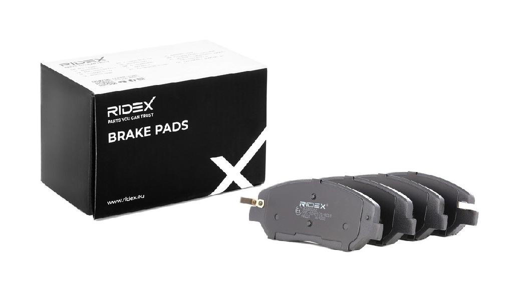 RIDEX Bremsbelagsatz Bremsbeläge Vorne für KIA SORENTO I (JC) für HYUNDAI