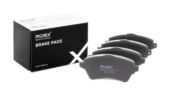 RIDEX Bremsbelagsatz Bremsbeläge Vorne für NISSAN NP300 Navara Pickup (D23) Bild RIDEX Bremsbelagsatz Bremsbeläge Vorne für NISSAN NP300 Navara Pickup (D23)