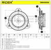 RIDEX 1180S0550 Federbeinstützlager mit Kugellager Vorne für NISSAN Qashqai II Bild RIDEX 1180S0550 Federbeinstützlager mit Kugellager Vorne für NISSAN Qashqai II