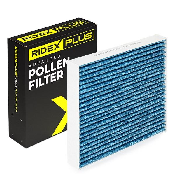 RIDEX PLUS 424I0600P Innenraumfilter Pollenfilter Aktivkohlefilter Höhe: 30