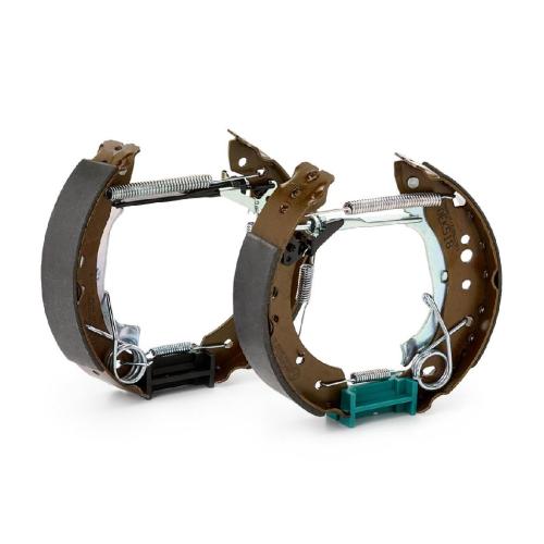 RIDEX Bremsenset Trommelbremse Bremsbacken Satz mit integriertem Regler Hinten Bild RIDEX Bremsenset Trommelbremse Bremsbacken Satz mit integriertem Regler Hinten