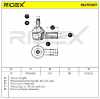 RIDEX Spurstangenkopf au&szlig;en beidseitig Vorderachse Traggelenk M10X1.25 914T0007