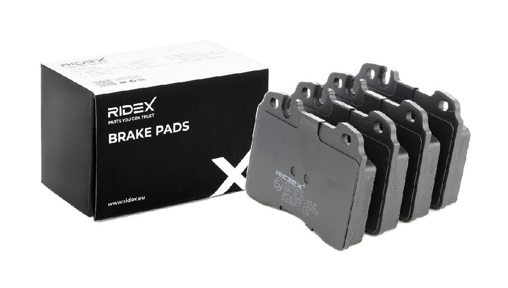 RIDEX Bremsbelagsatz Bremsbeläge Vorne passend für MERCEDES-BENZ 190 (W201)