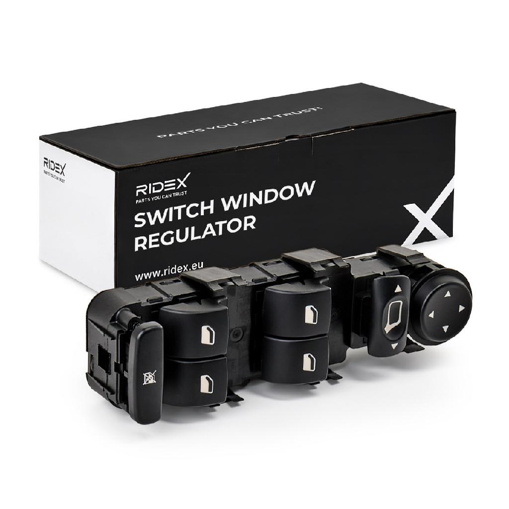 RIDEX 1761S0100 Fensterheberschalter vorne links fahrerseitig für CITROËN