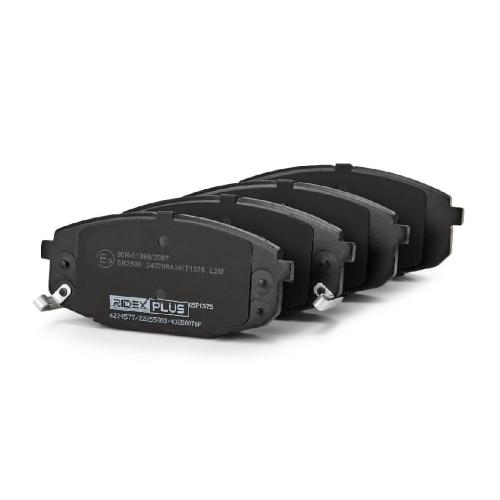 RIDEX PLUS Bremsbelagsatz Bremsbeläge Vorne für HYUNDAI i30 (FD) für KIA CEE'D Bild RIDEX PLUS Bremsbelagsatz Bremsbeläge Vorne für HYUNDAI i30 (FD) für KIA CEE'D