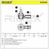 RIDEX Spurstangenkopf Vorderachse beidseitig Traggelenk 1/2x20 UNF 914T0121 Bild RIDEX Spurstangenkopf Vorderachse beidseitig Traggelenk 1/2x20 UNF 914T0121