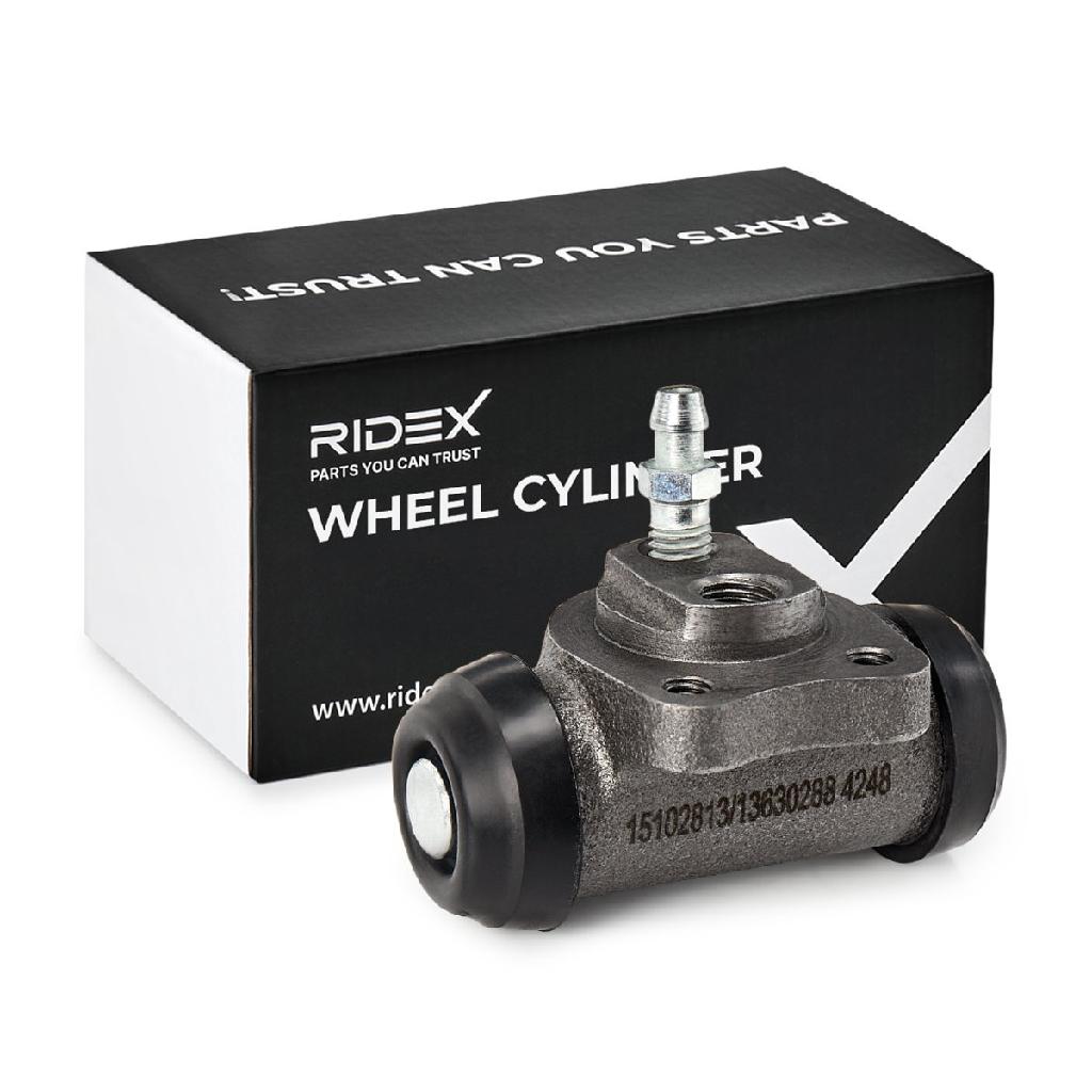 RIDEX 277W0003 1x Radbremszylinder Trommelbremse Radzylinder Hinten beidseitig