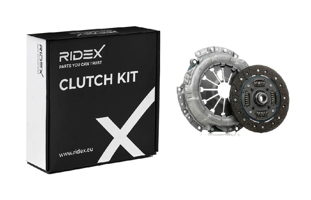 RIDEX 479C0280 Kupplungssatz für NISSAN Qashqai / Qashqai +2 I (J10, NJ10)