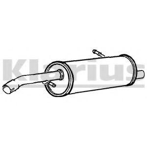 VEGAZ Endschalldämpfer Hinten für CITROËN C3 I Schrägheck (FC, FN) Bild VEGAZ Endschalldämpfer Hinten für CITROËN C3 I Schrägheck (FC, FN)