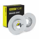 RIDEX PLUS 82B0693P 2x Bremsscheiben Vorne Ø239mm voll für VW Golf 1I
