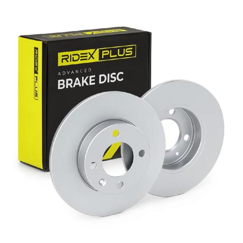 RIDEX PLUS 82B0693P 2x Bremsscheiben Vorne Ø239mm voll für VW Golf 1I Bild RIDEX PLUS 82B0693P 2x Bremsscheiben Vorne Ø239mm voll für VW Golf 1I