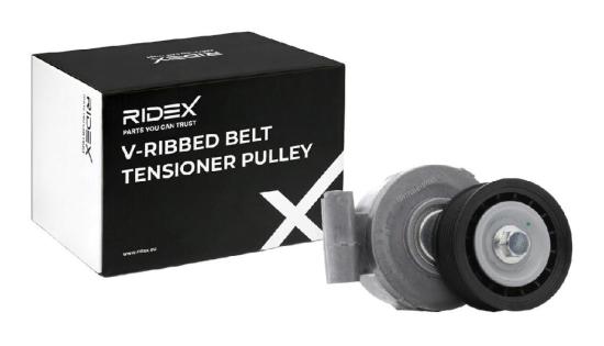 RIDEX 310T0118 Spannrolle Keilrippenriemen für FORD Focus II Schrägheck 1251661 Bild RIDEX 310T0118 Spannrolle Keilrippenriemen für FORD Focus II Schrägheck 1251661