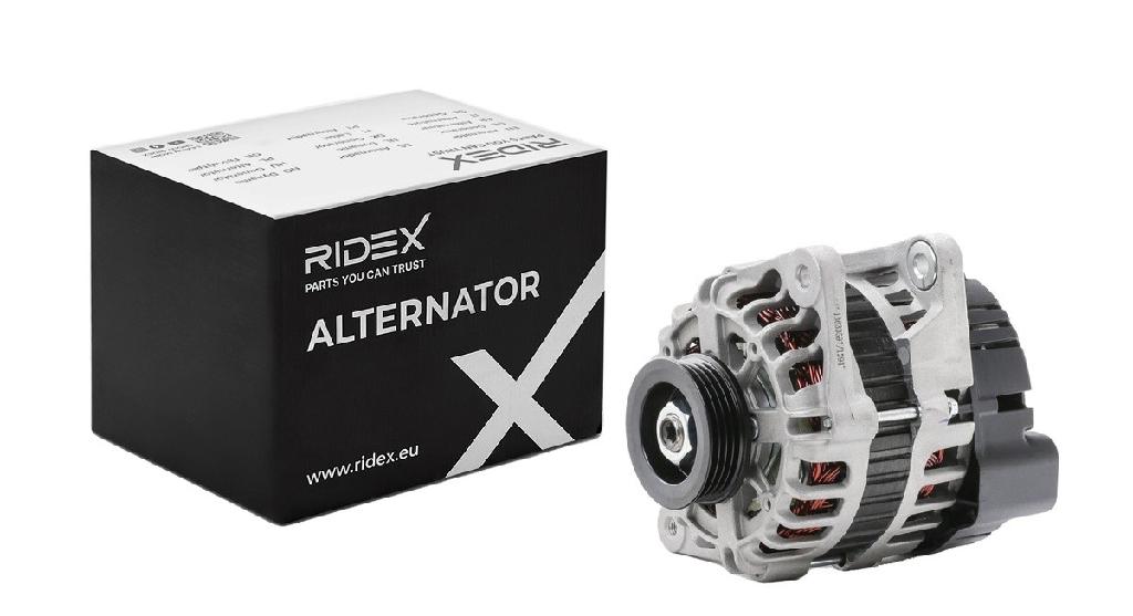 RIDEX 4G0178 Lichtmaschine 70A 12V Drehrichtung im Uhrzeigersinn mit für HYUNDAI