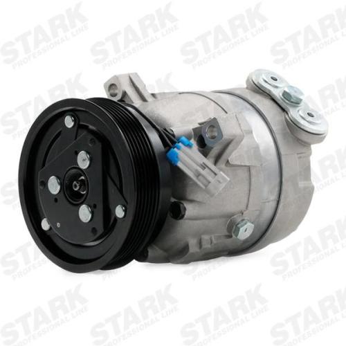 STARK A/C Kompressor für Klimaanlage Klimakompressor mit ID: V5 Kältemittel: PAG Bild STARK A/C Kompressor für Klimaanlage Klimakompressor mit ID: V5 Kältemittel: PAG