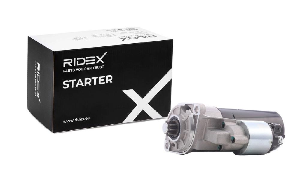 RIDEX Motor Starter/Anlasser 1,8kW für VW Golf 1II (1H1) Golf 1V Cabrio (1E)