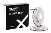 RIDEX 82B0522 2x Bremsscheiben Vorne Ø246mm Belüftet für DAIHATSU SIRION