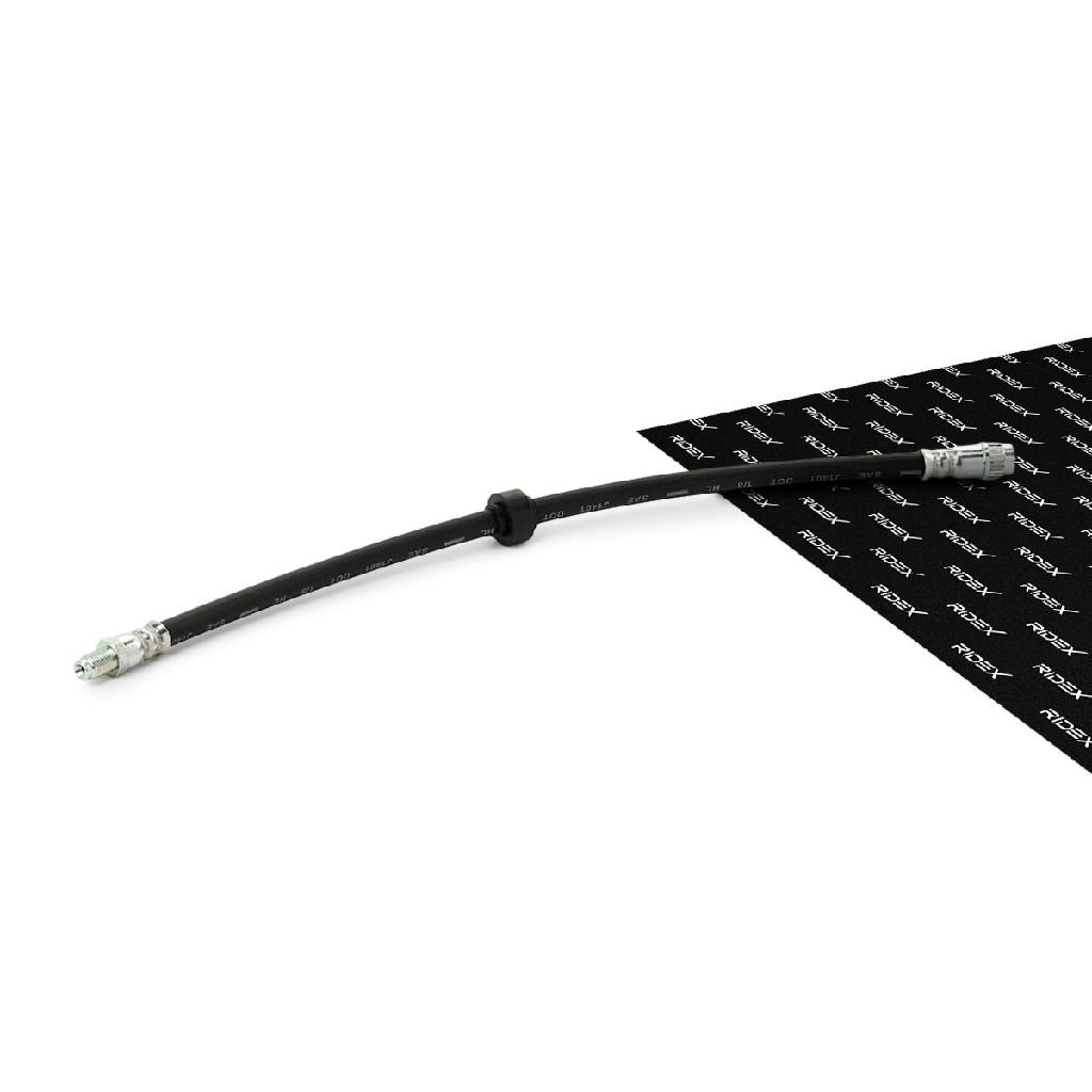 RIDEX Bremsschlauch 83B0126 VORNE BREMSSCHLÄUCHE Länge: 420mm für RENAULT
