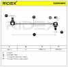 RIDEX 1x Koppelstange Stabilisator Vorne für FORD Fiesta Mk6 Schrägheck FUSION Bild RIDEX 1x Koppelstange Stabilisator Vorne für FORD Fiesta Mk6 Schrägheck FUSION