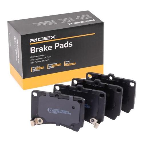 RIDEX Bremsbelagsatz Bremsbeläge Vorne für MAZDA DEMIO (DW) für KIA RIO Kombi Bild RIDEX Bremsbelagsatz Bremsbeläge Vorne für MAZDA DEMIO (DW) für KIA RIO Kombi