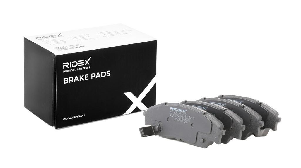 RIDEX Bremsbelagsatz Bremsbeläge Vorne für HONDA CIVIC VI Fastback (MA, MB)