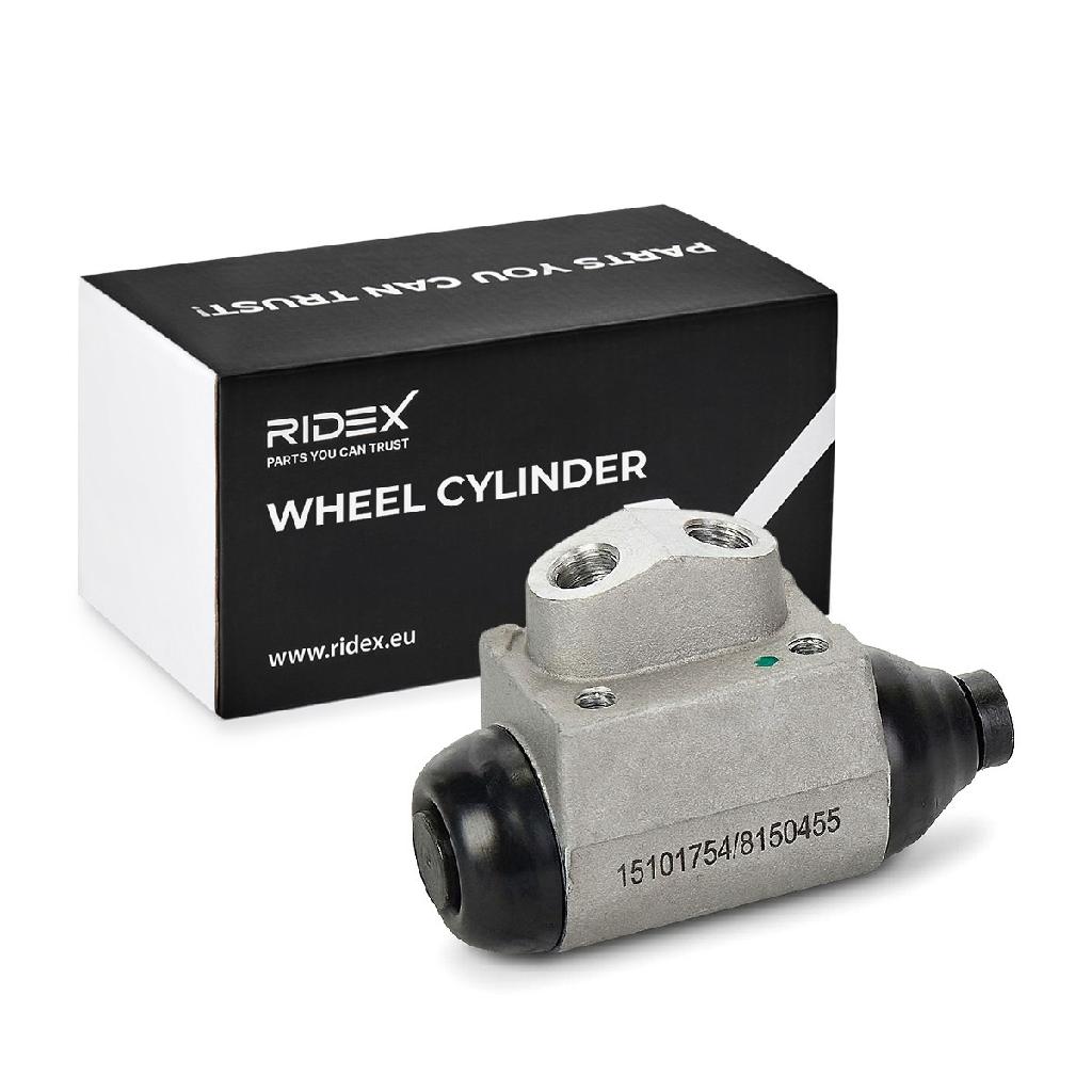 RIDEX 277W0036 1x Radbremszylinder Trommelbremse Radzylinder Hinten beidseitig