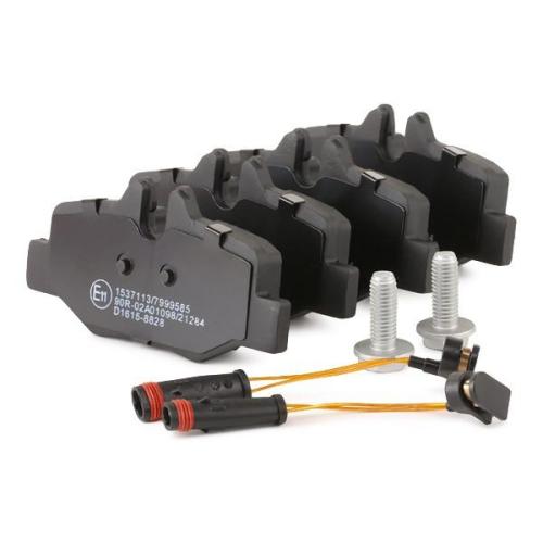 RIDEX Bremsbelagsatz Bremsbeläge Hinten passend für MERCEDES-BENZ VIANO (W639) Bild RIDEX Bremsbelagsatz Bremsbeläge Hinten passend für MERCEDES-BENZ VIANO (W639)