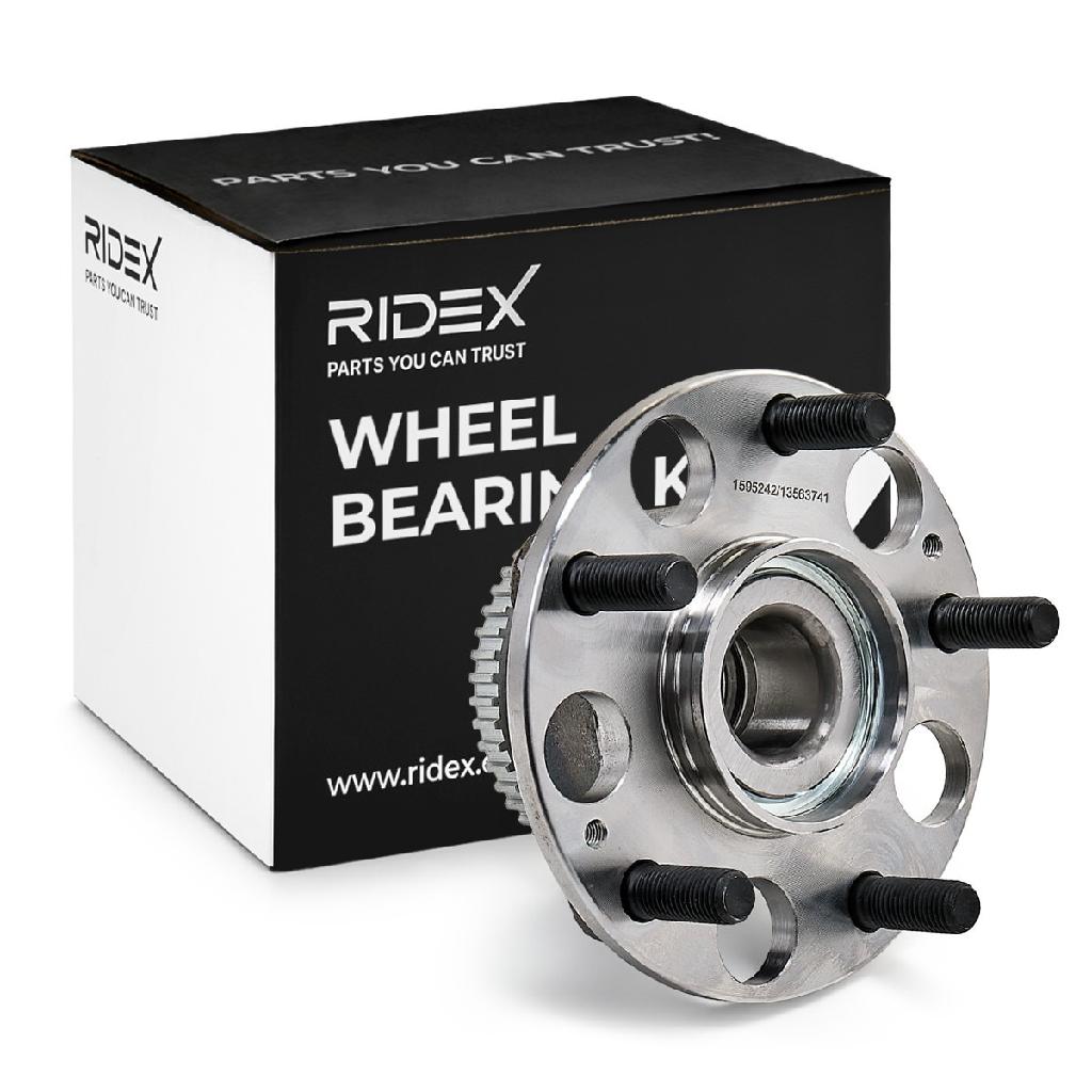 RIDEX 654W0976 Radlagersatz pro 1 Rad Hinten für HONDA Accord VII Limousine