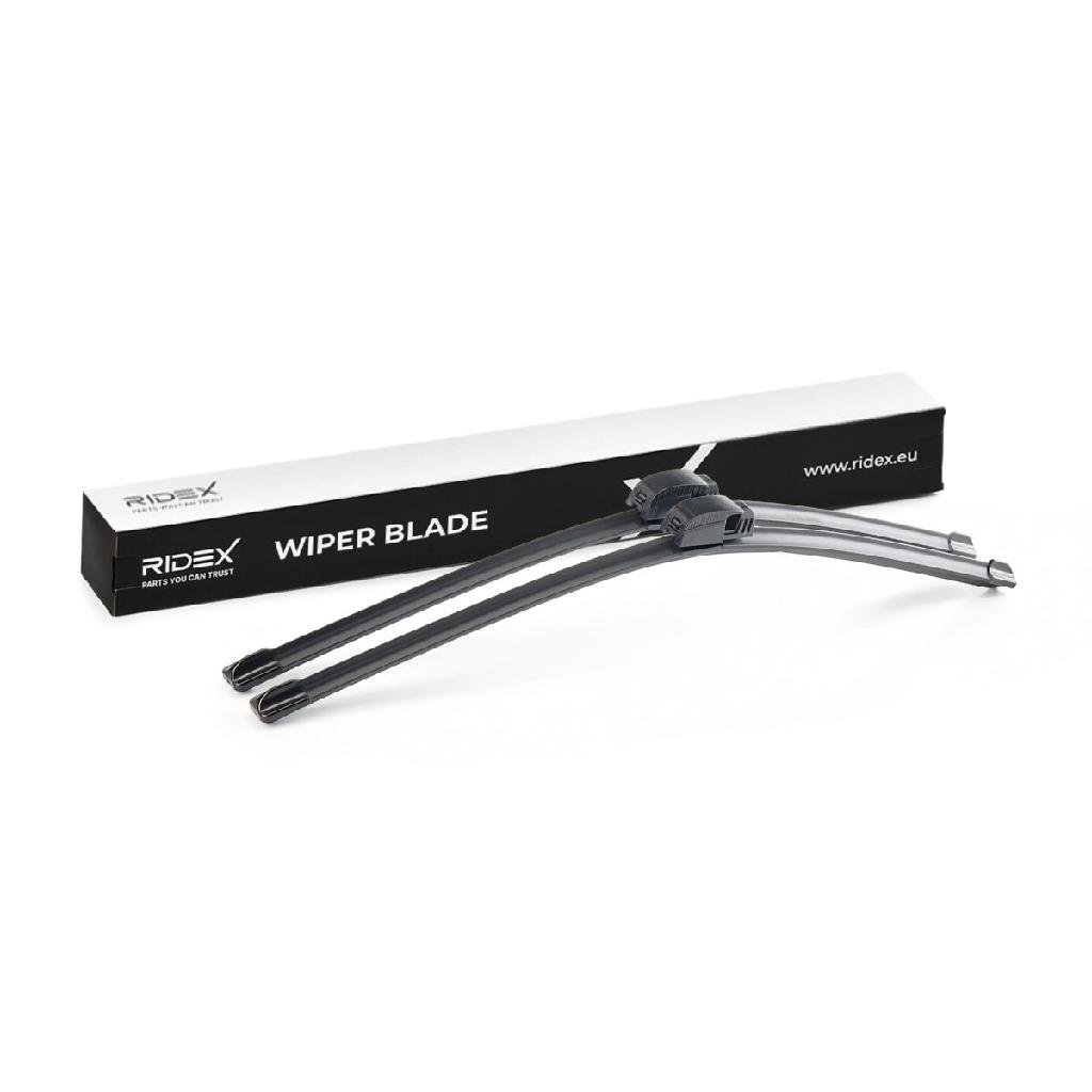 RIDEX Scheibenwischer Satz Wischerblätter Satz mit Spoiler Vorne Länge 1: 550mm