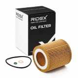 RIDEX Ölfilter Motorölfilter Filtereinsatz mit Dichtungen 7O0078 für BMW
