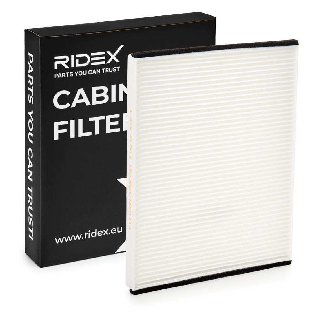 RIDEX 424I0063 Innenraumfilter Pollenfilter Höhe: 21 Breite: 193 Länge: 252
