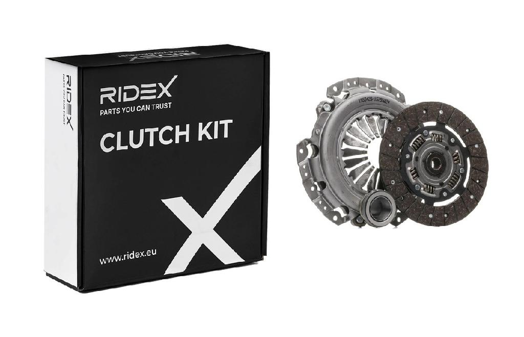 RIDEX 479C1055 Kupplungssatz für OPEL Astra F CC (T92) R1520043 1606725 1606726