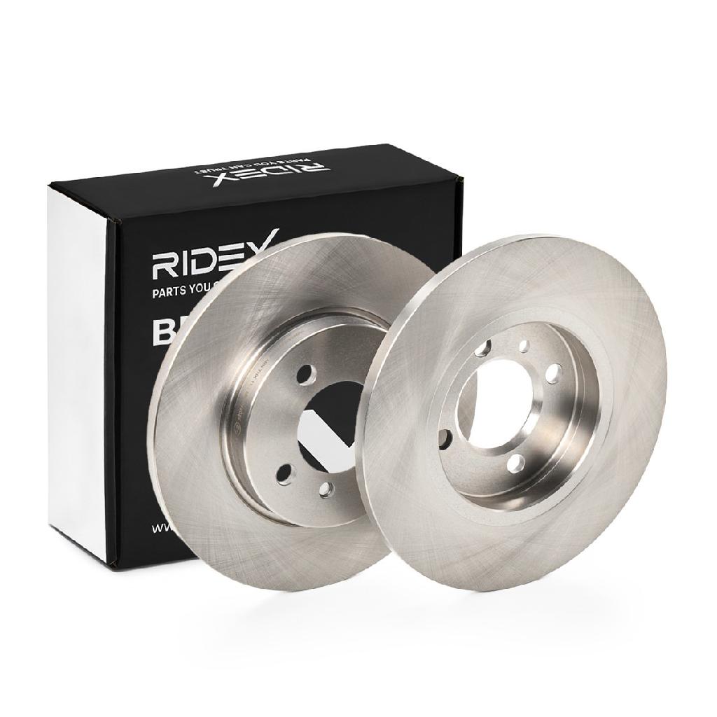 RIDEX 82B0597 2x Bremsscheiben Vorne Ø260mm voll für BMW 3 Limousine (E30)