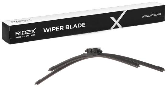 2x RIDEX Scheibenwischer Satz Wischerblätter Satz mit Spoiler Vorne Länge 1: Top Bild 2x RIDEX Scheibenwischer Satz Wischerblätter Satz mit Spoiler Vorne Länge 1: Top