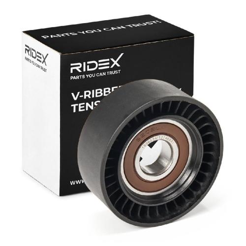RIDEX 310T0225 Spannrolle Keilrippenriemen für FORD Fiesta Mk6 Schrägheck Bild RIDEX 310T0225 Spannrolle Keilrippenriemen für FORD Fiesta Mk6 Schrägheck