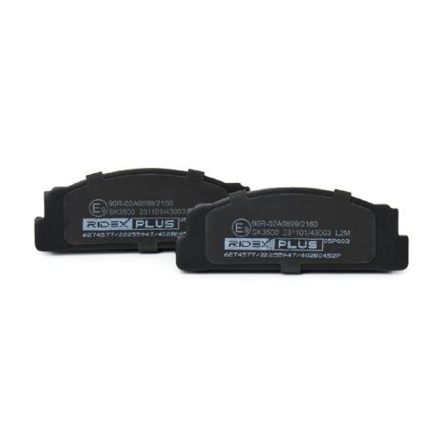 RIDEX PLUS Bremsbelagsatz Bremsbeläge Vorne für FIAT Panda Schrägheck (141) Bild RIDEX PLUS Bremsbelagsatz Bremsbeläge Vorne für FIAT Panda Schrägheck (141)