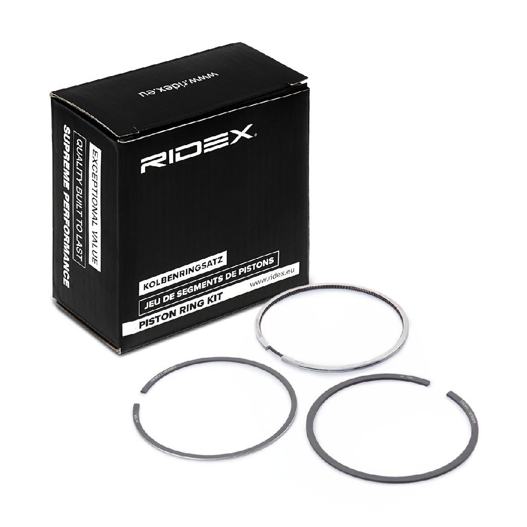 RIDEX Kolbenringsatz passend für PEUGEOT 206 Schrägheck (2A/C)