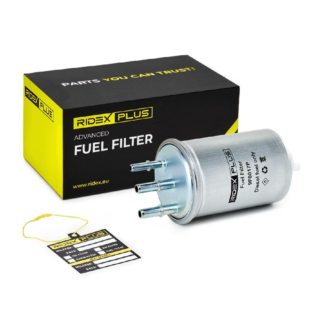 RIDEX PLUS 9F0017P Kraftstofffilter für FORD Focus II Kombi (DA, FFS, DS)