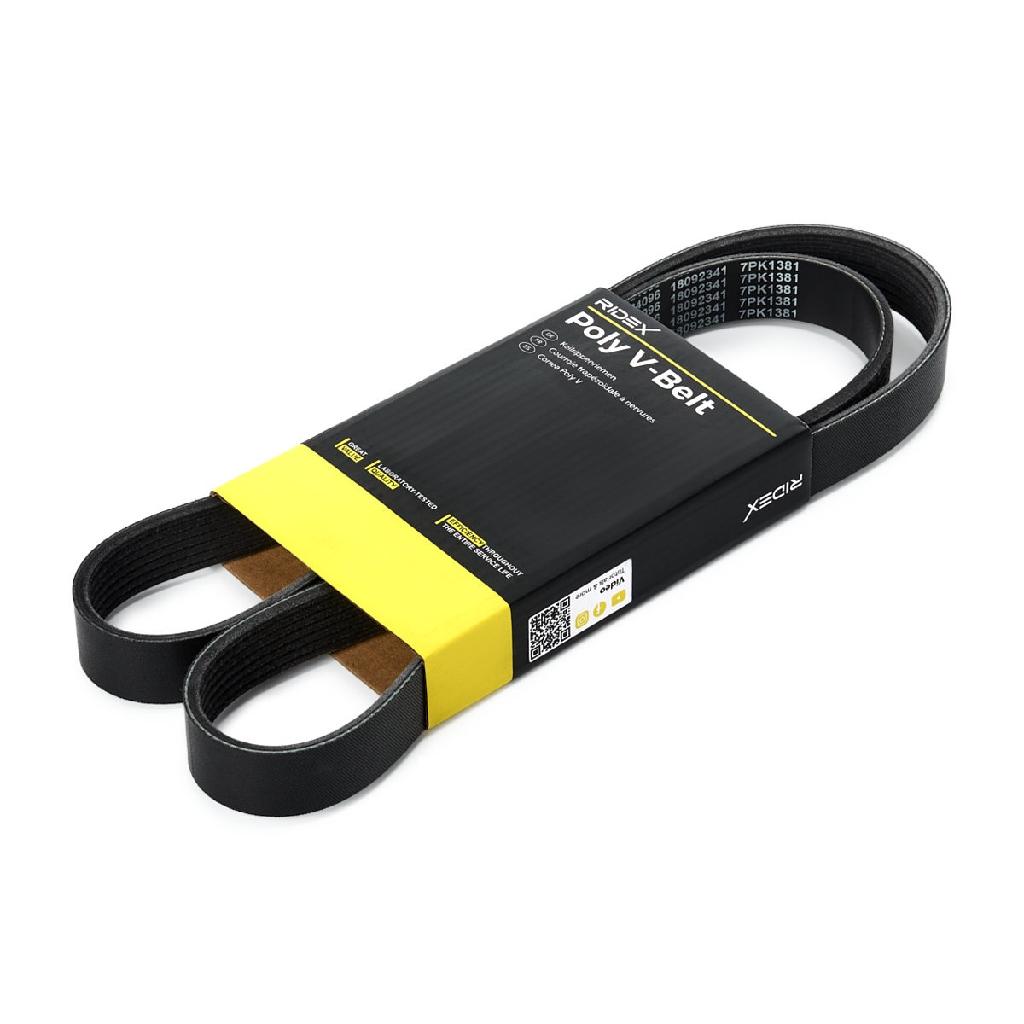 Keilrippenriemen RIDEX 7PK1380 für RENAULT Twingo III Schrägheck (BCM) Kadjar