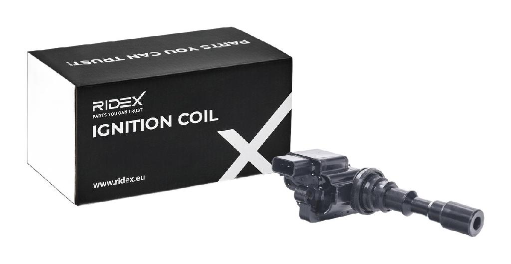 RIDEX 689C0356 Zündspule 12V für KIA SORENTO I (JC) 2730039700