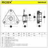 RIDEX 1180S0422 Federbeinstützlager mit Wälzlager Vorne für RENAULT 543259539R Bild RIDEX 1180S0422 Federbeinstützlager mit Wälzlager Vorne für RENAULT 543259539R
