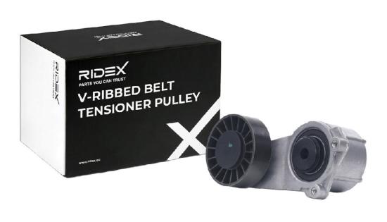 RIDEX 310T0471 Spannrolle Keilrippenriemen passend für MERCEDES-BENZ 190 (W201) Bild RIDEX 310T0471 Spannrolle Keilrippenriemen passend für MERCEDES-BENZ 190 (W201)